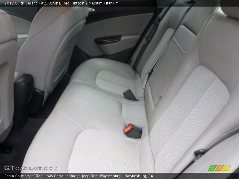 Crystal Red Tintcoat / Medium Titanium 2012 Buick Verano FWD