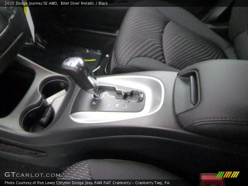 Billet Silver Metallic / Black 2015 Dodge Journey SE AWD