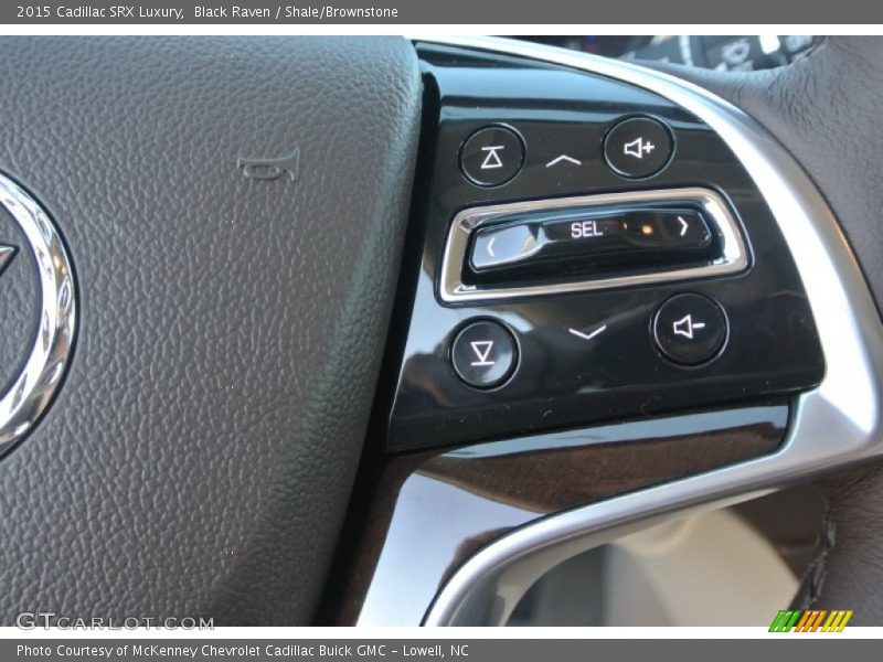 Black Raven / Shale/Brownstone 2015 Cadillac SRX Luxury
