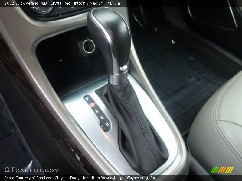 Crystal Red Tintcoat / Medium Titanium 2012 Buick Verano FWD