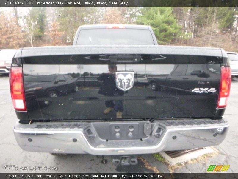 Black / Black/Diesel Gray 2015 Ram 2500 Tradesman Crew Cab 4x4