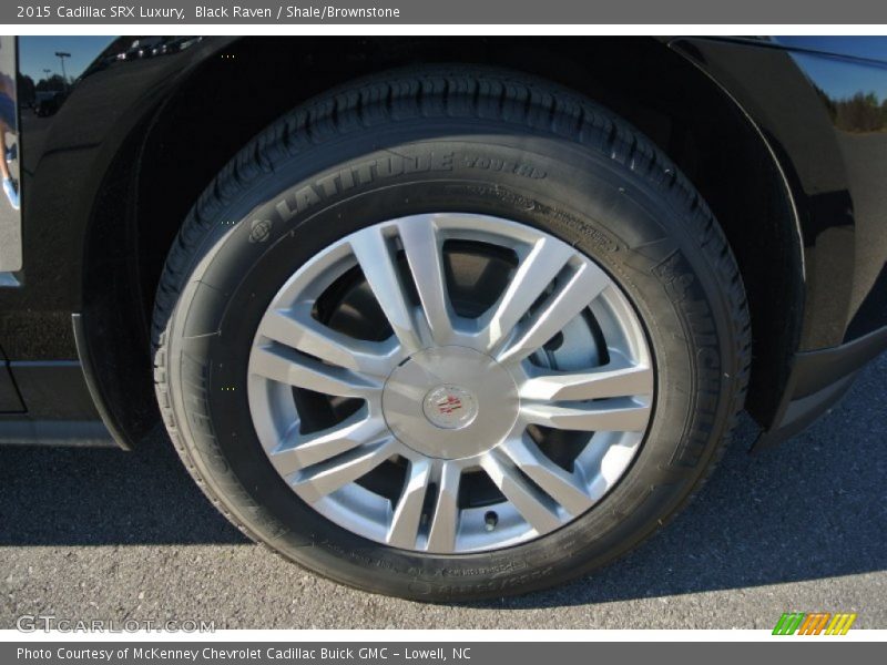 Black Raven / Shale/Brownstone 2015 Cadillac SRX Luxury
