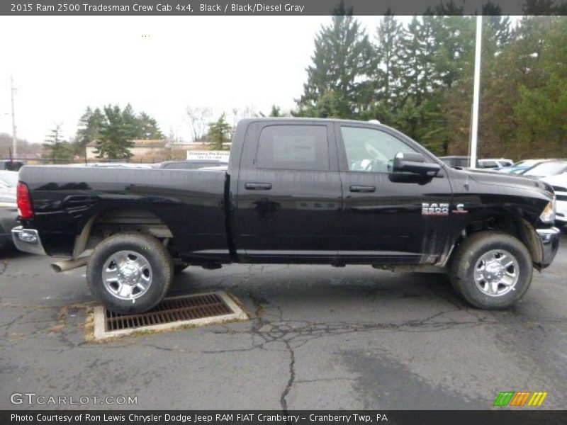 Black / Black/Diesel Gray 2015 Ram 2500 Tradesman Crew Cab 4x4