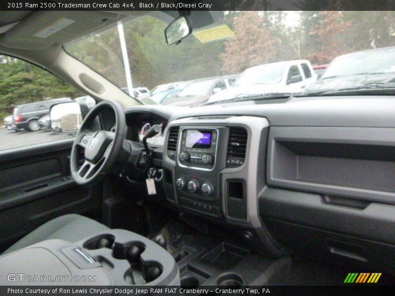 Black / Black/Diesel Gray 2015 Ram 2500 Tradesman Crew Cab 4x4