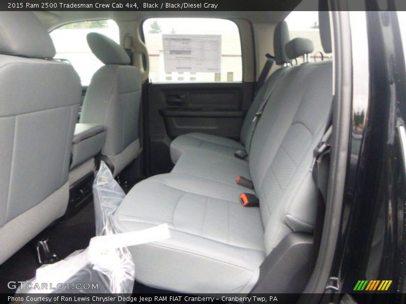 Black / Black/Diesel Gray 2015 Ram 2500 Tradesman Crew Cab 4x4