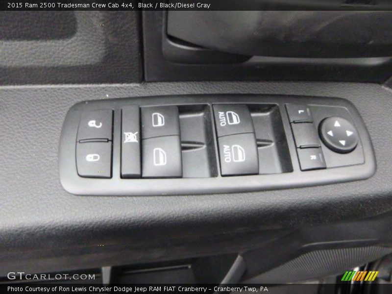 Black / Black/Diesel Gray 2015 Ram 2500 Tradesman Crew Cab 4x4