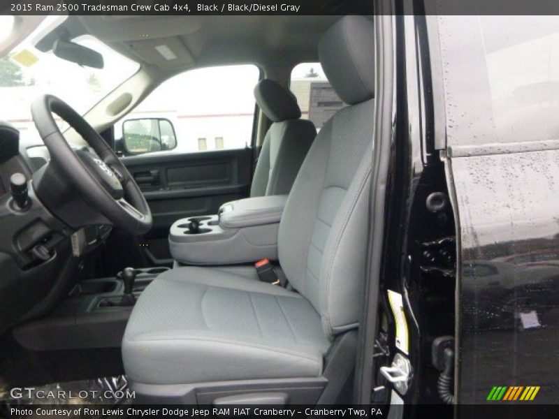 Black / Black/Diesel Gray 2015 Ram 2500 Tradesman Crew Cab 4x4