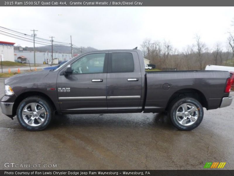  2015 1500 SLT Quad Cab 4x4 Granite Crystal Metallic