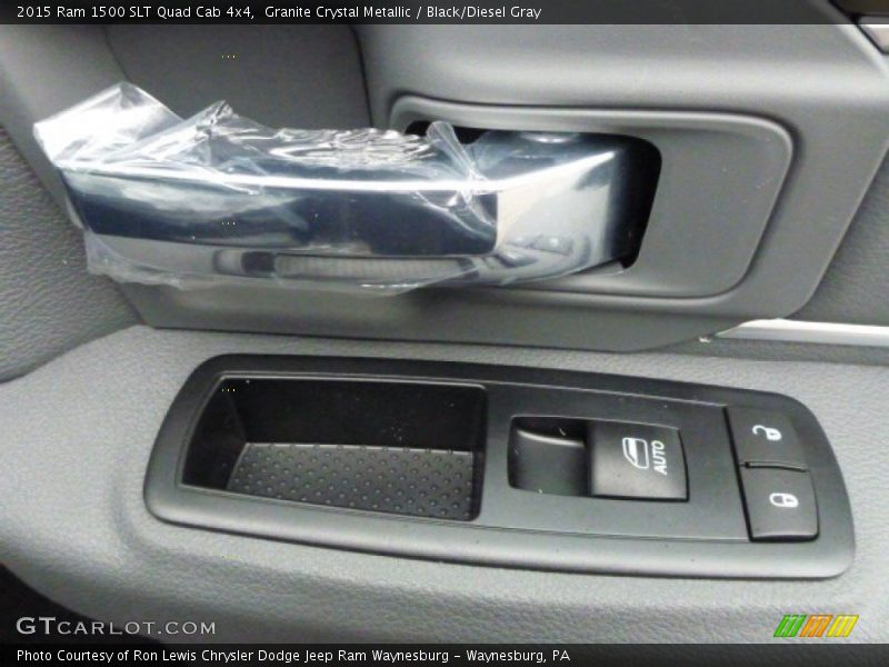 Granite Crystal Metallic / Black/Diesel Gray 2015 Ram 1500 SLT Quad Cab 4x4