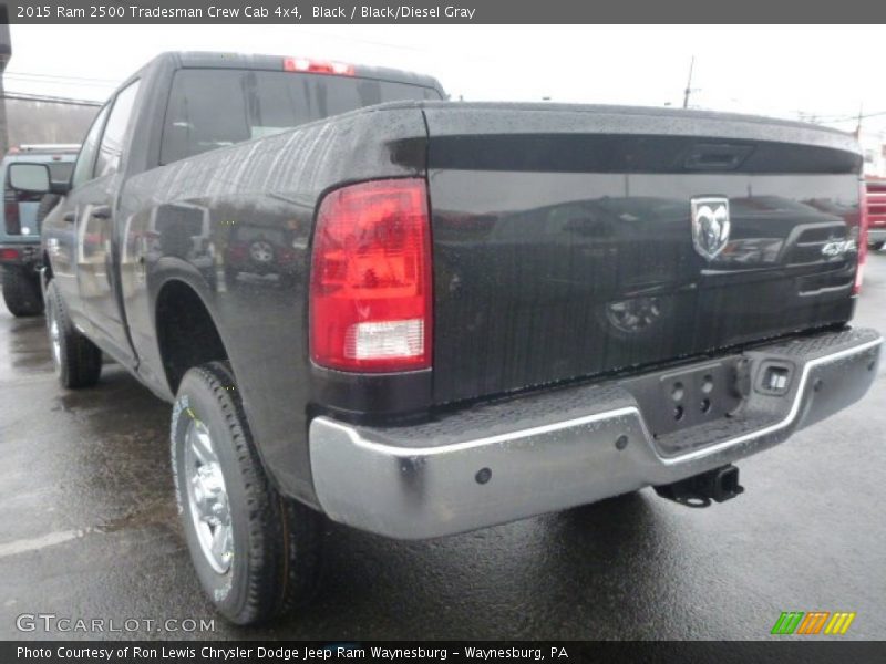 Black / Black/Diesel Gray 2015 Ram 2500 Tradesman Crew Cab 4x4