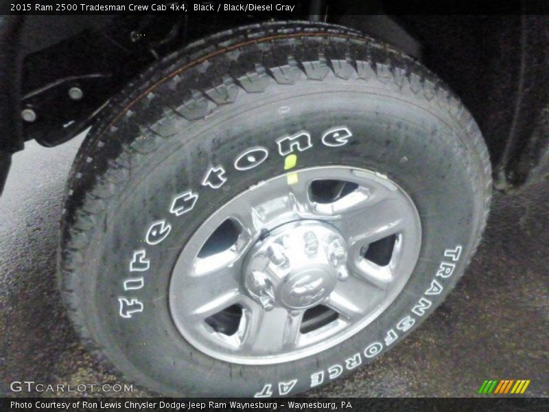 Black / Black/Diesel Gray 2015 Ram 2500 Tradesman Crew Cab 4x4