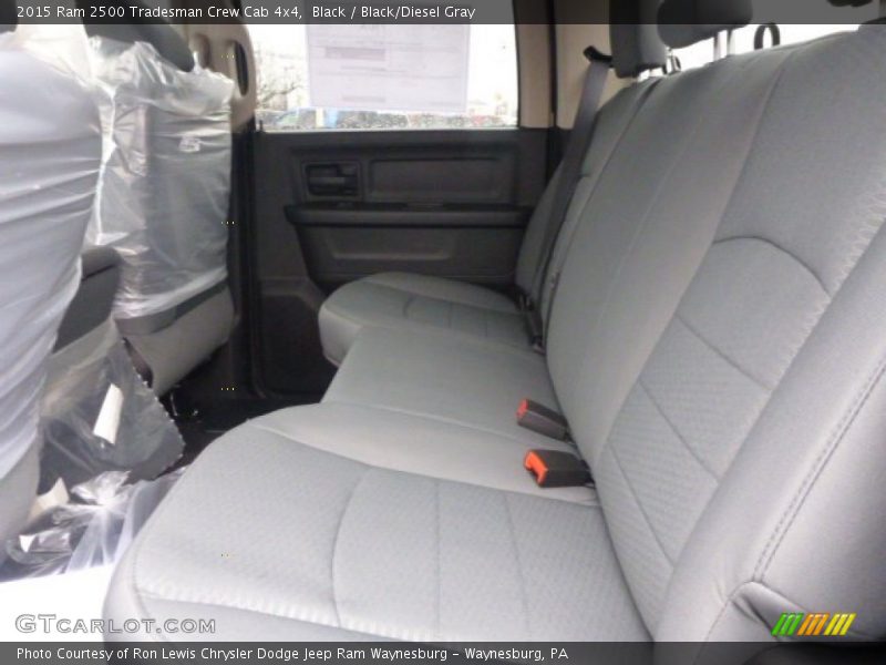 Black / Black/Diesel Gray 2015 Ram 2500 Tradesman Crew Cab 4x4