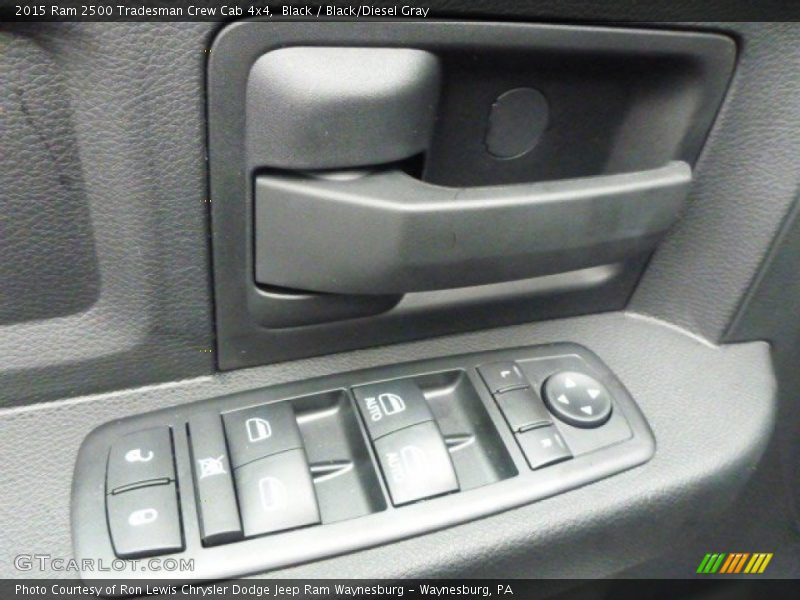 Black / Black/Diesel Gray 2015 Ram 2500 Tradesman Crew Cab 4x4