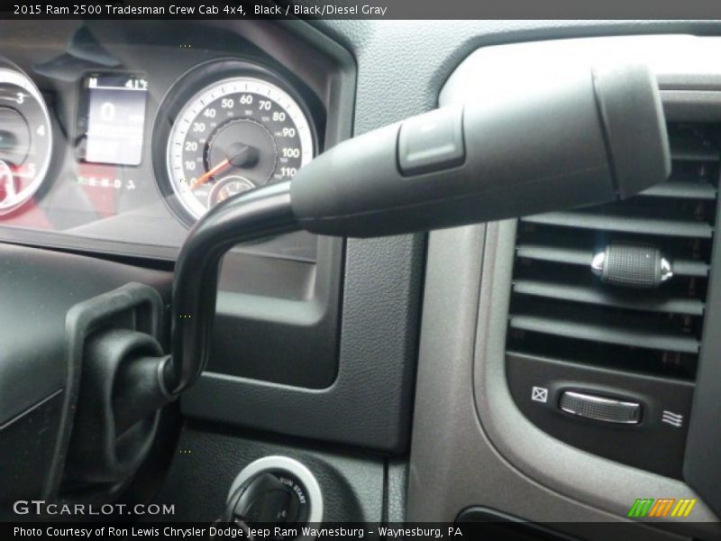 Black / Black/Diesel Gray 2015 Ram 2500 Tradesman Crew Cab 4x4