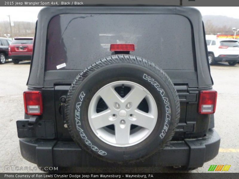 Black / Black 2015 Jeep Wrangler Sport 4x4