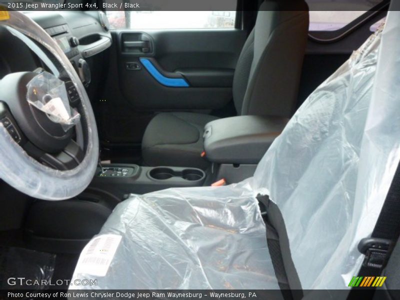 Black / Black 2015 Jeep Wrangler Sport 4x4