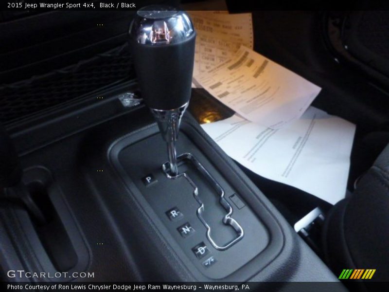 Black / Black 2015 Jeep Wrangler Sport 4x4