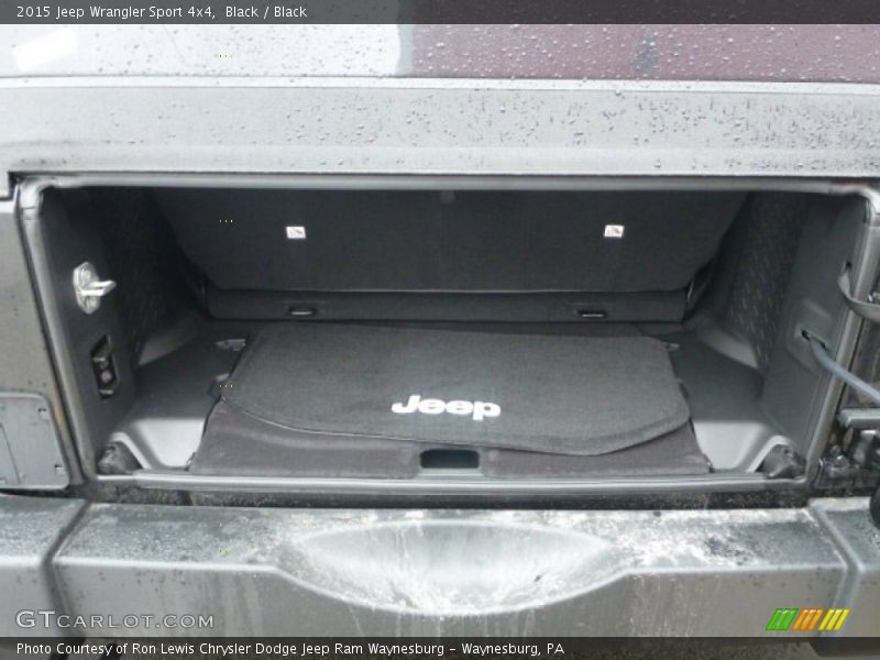 Black / Black 2015 Jeep Wrangler Sport 4x4