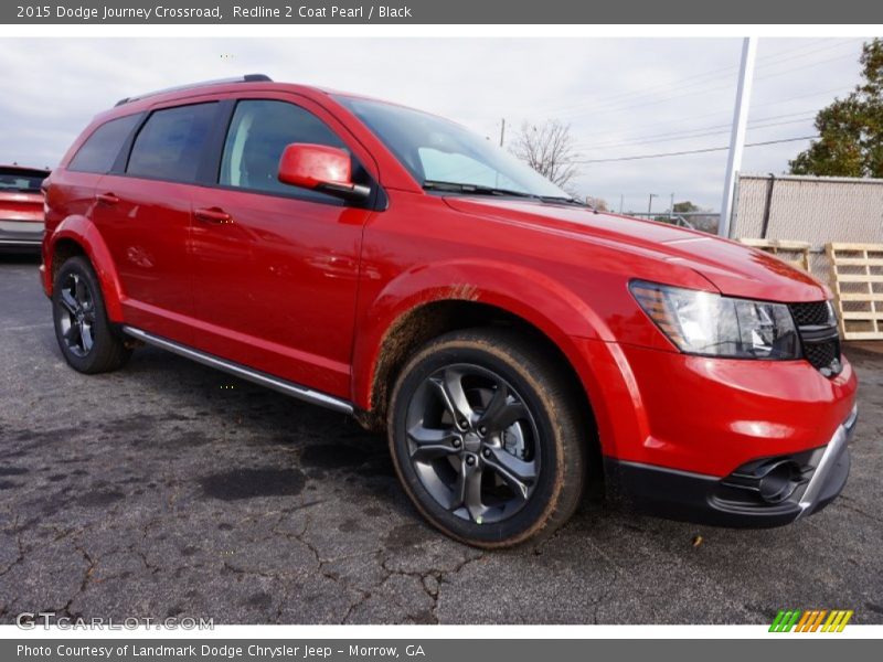 Redline 2 Coat Pearl / Black 2015 Dodge Journey Crossroad