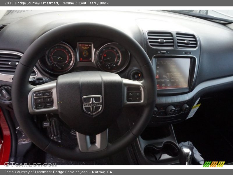 Redline 2 Coat Pearl / Black 2015 Dodge Journey Crossroad