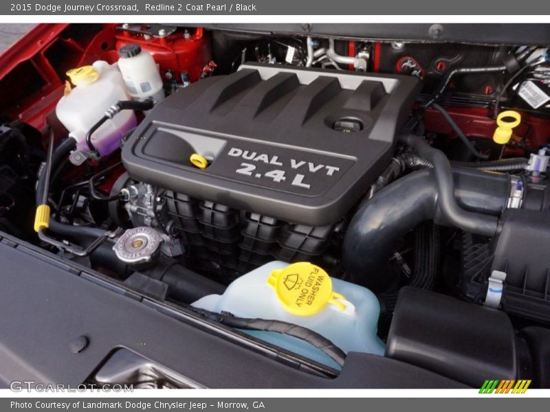 Redline 2 Coat Pearl / Black 2015 Dodge Journey Crossroad