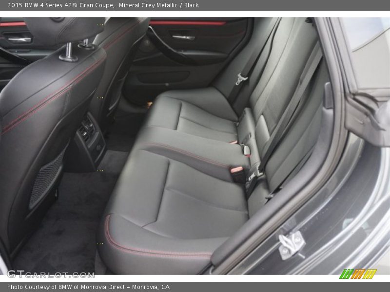 Rear Seat of 2015 4 Series 428i Gran Coupe