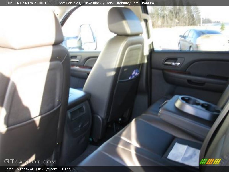 Onyx Black / Dark Titanium/Light Titanium 2009 GMC Sierra 2500HD SLT Crew Cab 4x4