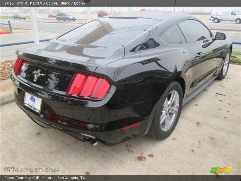 Black / Ebony 2015 Ford Mustang V6 Coupe