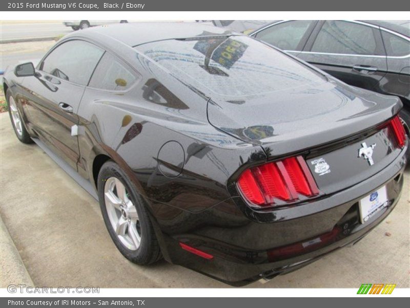 Black / Ebony 2015 Ford Mustang V6 Coupe