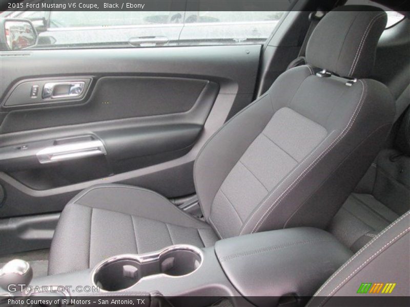 Black / Ebony 2015 Ford Mustang V6 Coupe