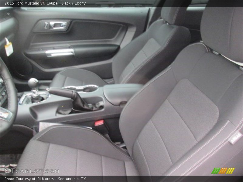 Black / Ebony 2015 Ford Mustang V6 Coupe