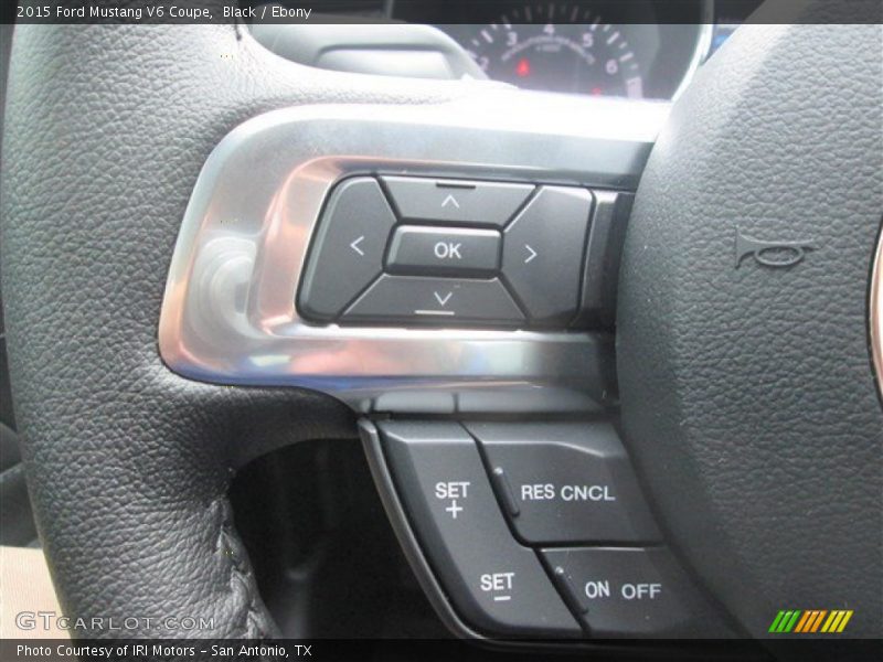 Black / Ebony 2015 Ford Mustang V6 Coupe