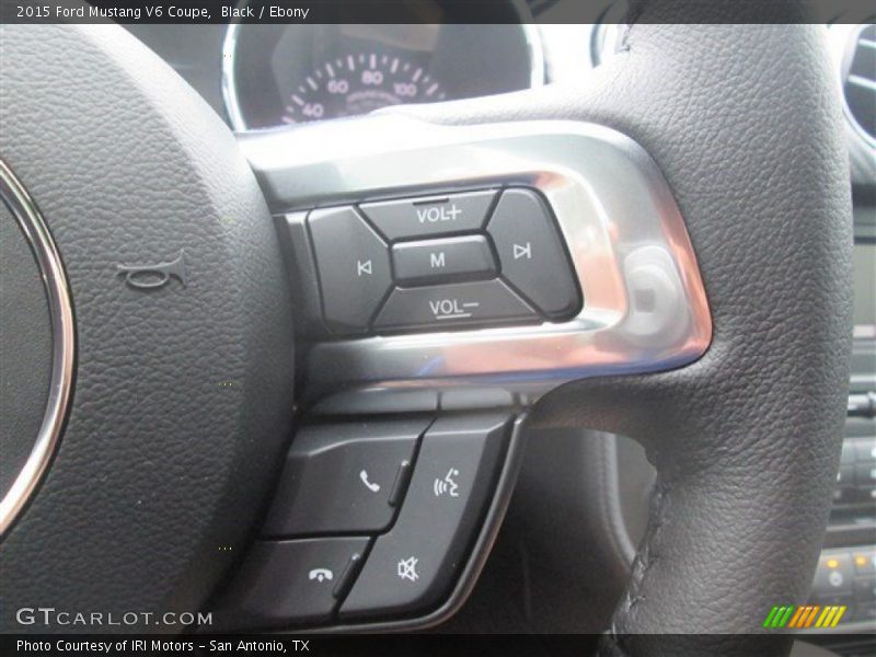 Black / Ebony 2015 Ford Mustang V6 Coupe