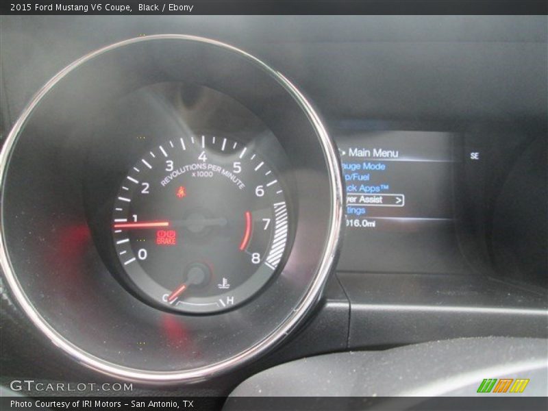 Black / Ebony 2015 Ford Mustang V6 Coupe
