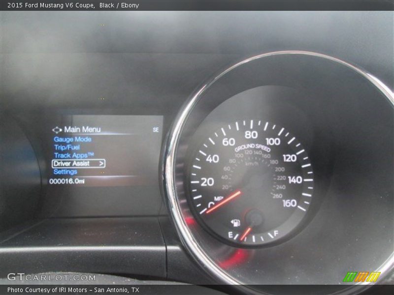 Black / Ebony 2015 Ford Mustang V6 Coupe