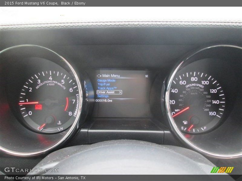 Black / Ebony 2015 Ford Mustang V6 Coupe