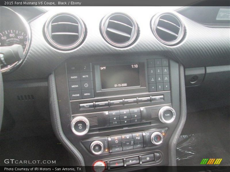 Black / Ebony 2015 Ford Mustang V6 Coupe