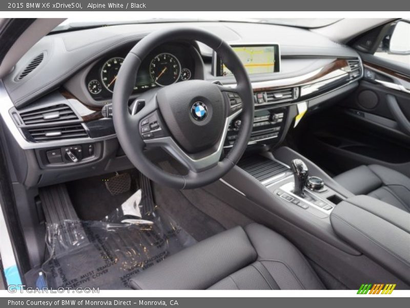  2015 X6 xDrive50i Black Interior