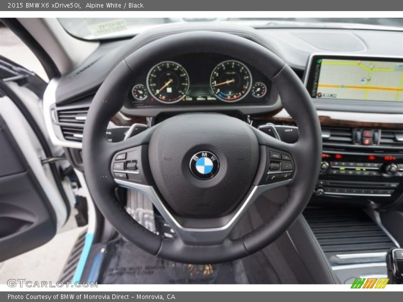  2015 X6 xDrive50i Steering Wheel