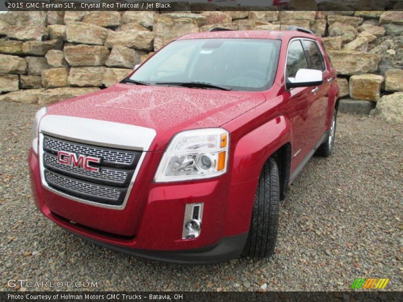 Crystal Red Tintcoat / Jet Black 2015 GMC Terrain SLT