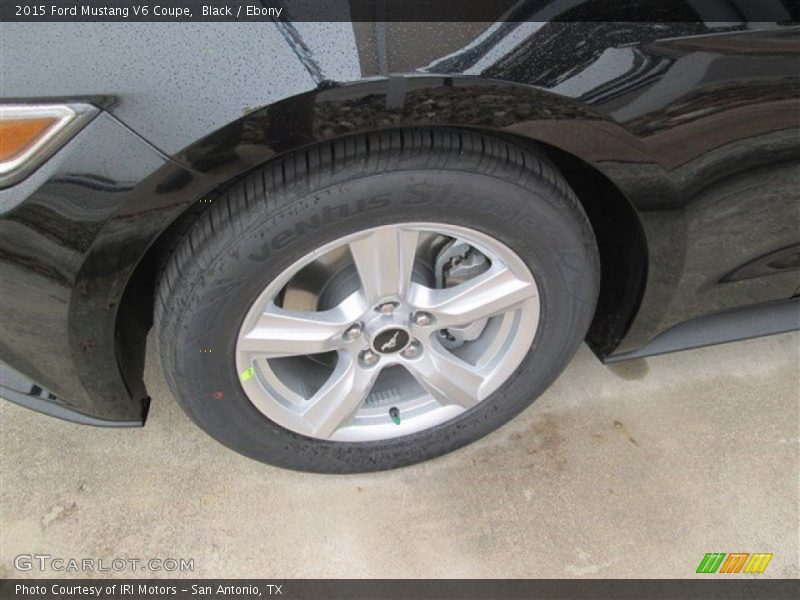 Black / Ebony 2015 Ford Mustang V6 Coupe