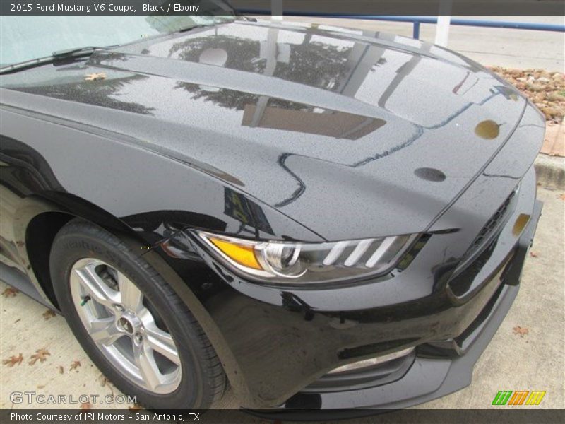 Black / Ebony 2015 Ford Mustang V6 Coupe