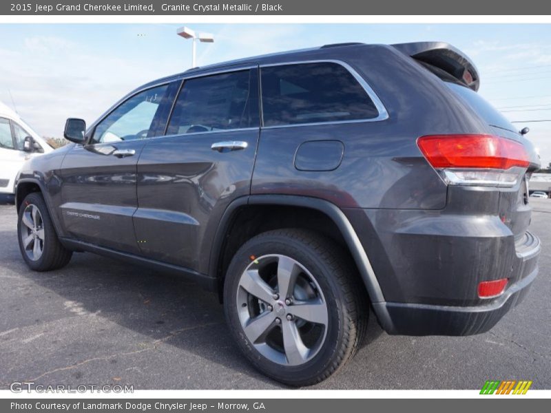 Granite Crystal Metallic / Black 2015 Jeep Grand Cherokee Limited