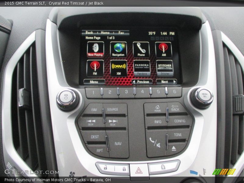 Crystal Red Tintcoat / Jet Black 2015 GMC Terrain SLT