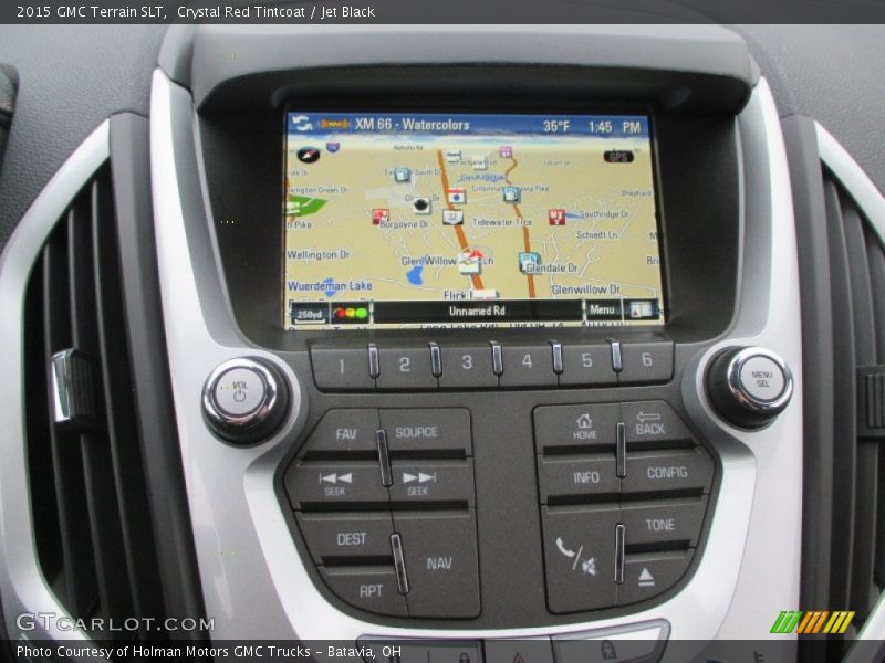 Crystal Red Tintcoat / Jet Black 2015 GMC Terrain SLT