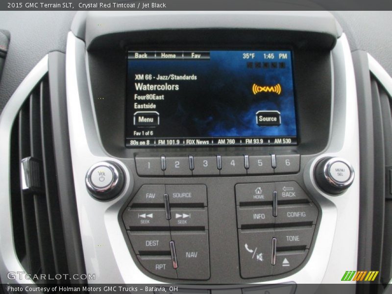 Crystal Red Tintcoat / Jet Black 2015 GMC Terrain SLT