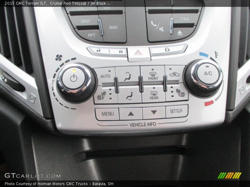 Crystal Red Tintcoat / Jet Black 2015 GMC Terrain SLT