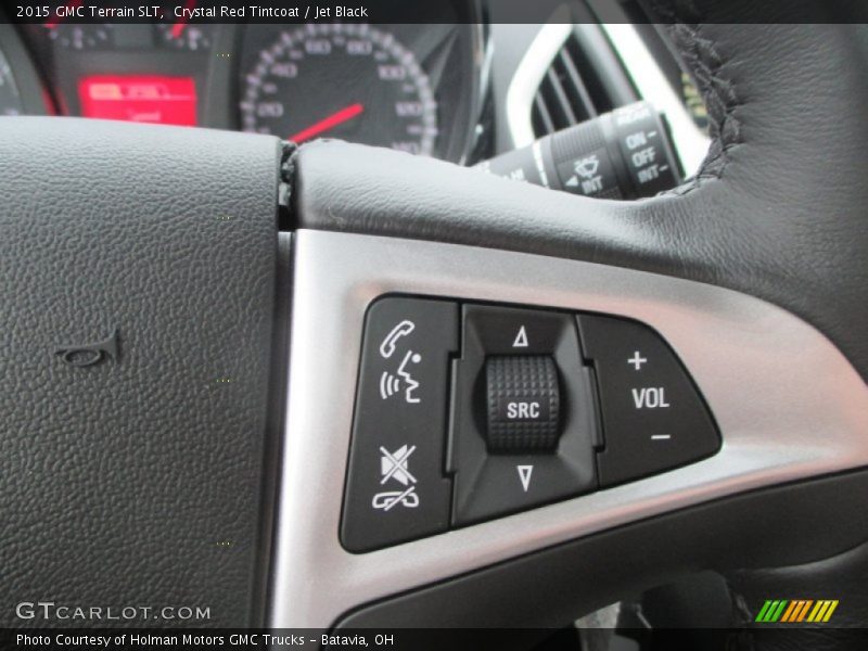 Crystal Red Tintcoat / Jet Black 2015 GMC Terrain SLT
