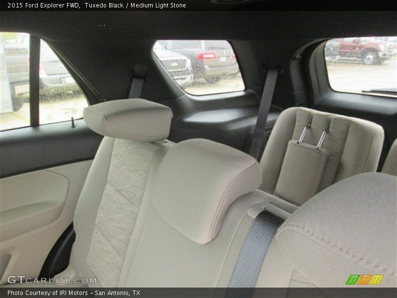 Tuxedo Black / Medium Light Stone 2015 Ford Explorer FWD