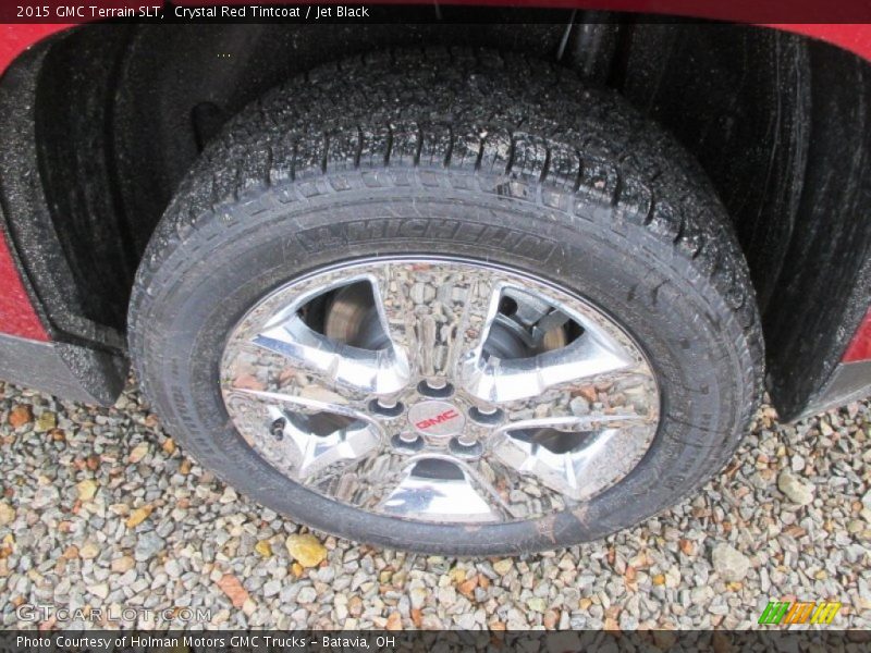 Crystal Red Tintcoat / Jet Black 2015 GMC Terrain SLT
